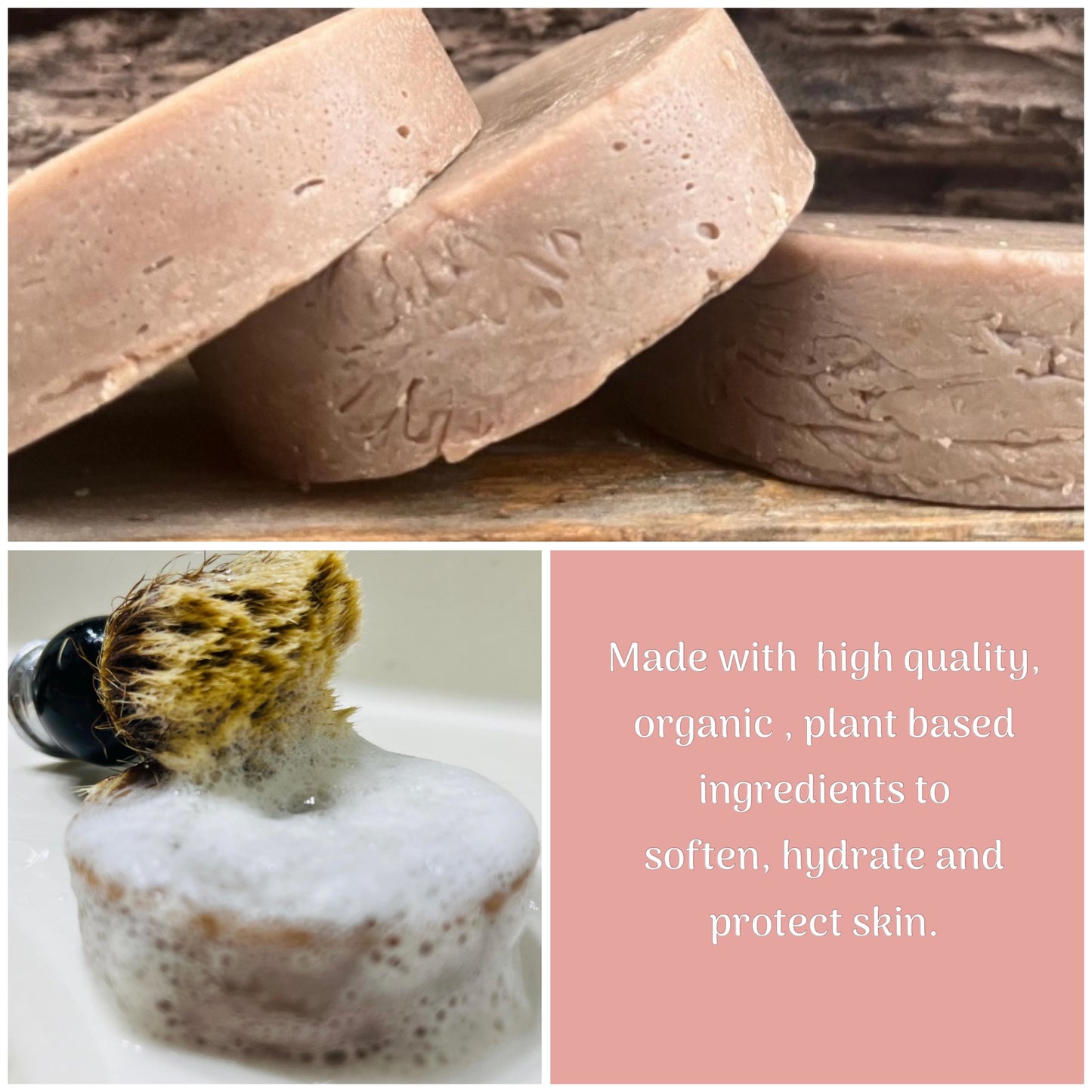 Organic Aloe + Honey Shave Bar