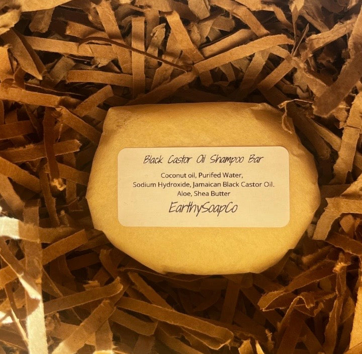 Organic Black Castor Shampoo Bar